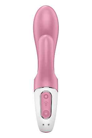 Вибратор кролик Satisfyer Air Pump Bunny 2 с технологией давления воздуха, розовый Sex Aura Киев