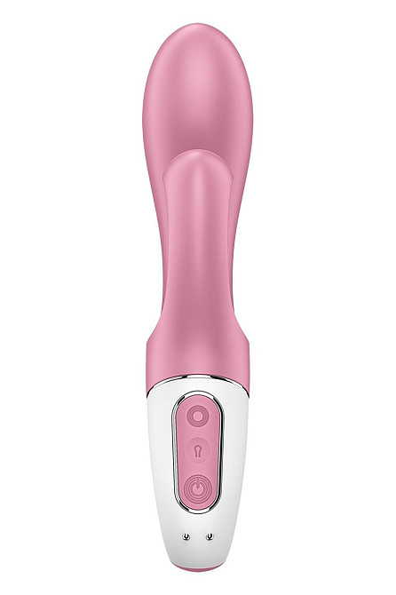 Вибратор кролик Satisfyer Air Pump Bunny 2 с технологией давления воздуха, розовый Sex Aura Киев - изображение 3
