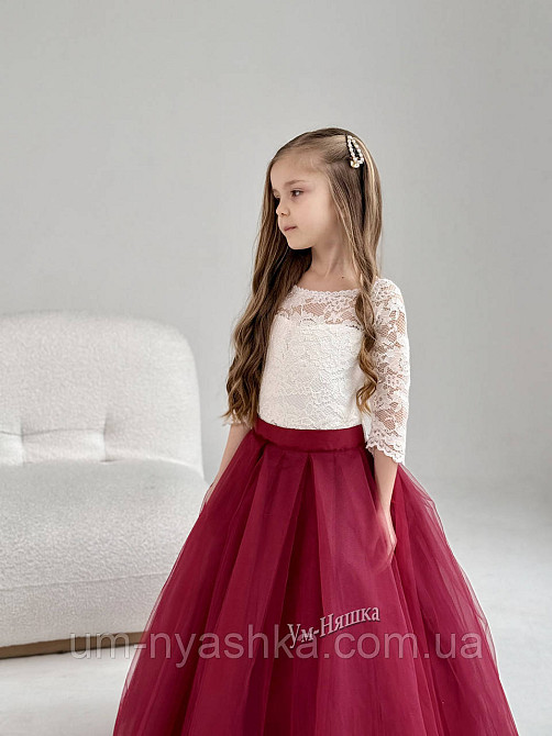 Длинное нарядное платье Мелиса на 6-7 лет Кривой Рог - изображение 9