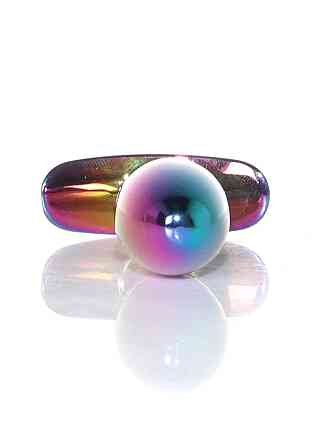Плаг Plug-Jewellery Multicolour, червоний, розмір S Sex Aura Київ