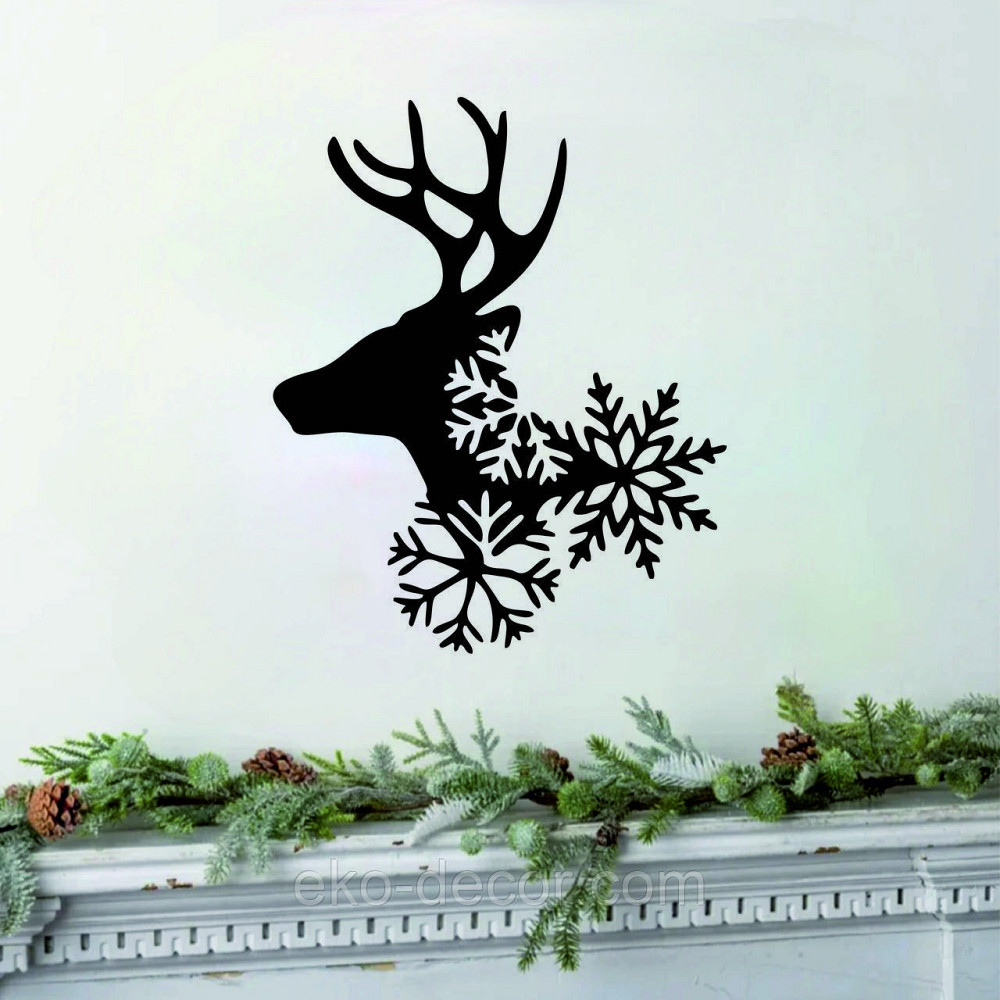 Декоративне настінне Панно «Олень», Декор на стіну Київ - фото 5