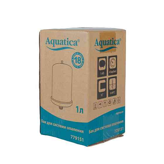 Бак для системи опалення циліндричний 1 л AQUATICA (779151) Київ