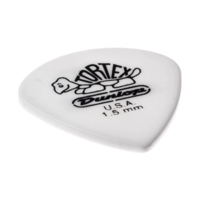 Медіатор Jim Dunlop Tortex White Jazz III Pick 1.50mm 12 шт. (478P1.5) Вінниця - фото 4