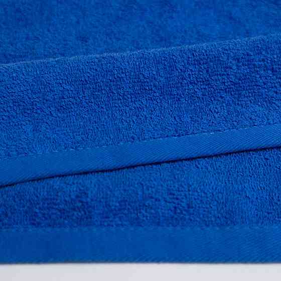 Небольшое махровое полотенце для рук и лица GM Textile 30х50см 400г/м2 (Синий) Сумы
