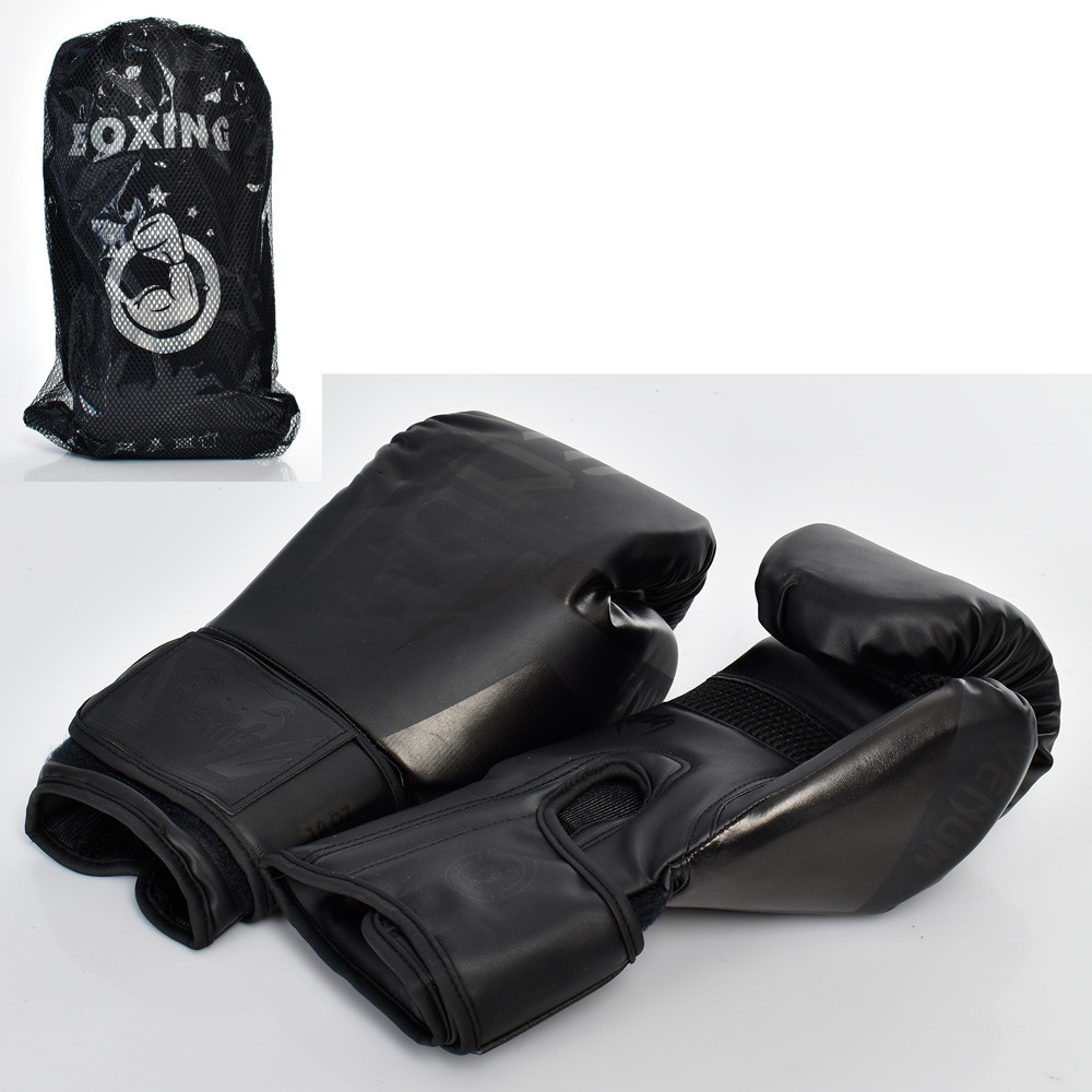 Перчатки боксерские детские 10 унц. Profi MS 2970-1 Черный Бровары - изображение 1