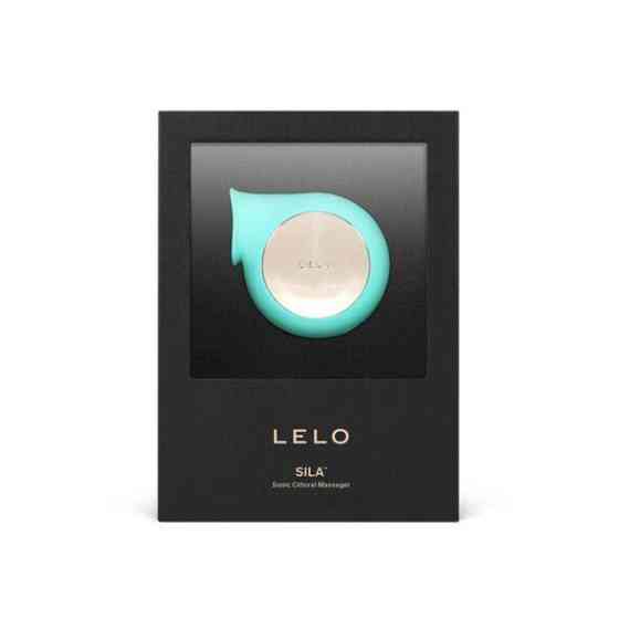 Звуковой стимулятор клитора LELO Sila Aqua, широкий мягкий раструб Sex Aura Киев
