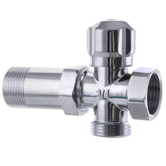Кран триходовий 3/4x3/4x3/4 Koer KR.521 (KR0148)   ( 22295 ) Харків