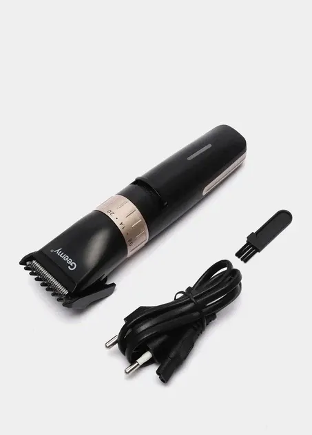 Машинка для стрижки волосся Gemei GM-6042 акумуляторна, тример для бороди, насадки 3-12 мм Одеса - фото 4