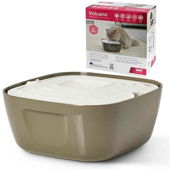 Savic Volcano Drinking Fountain САВІК ВУЛКАН автоматичний фонтан поїлка для собак і котів, 2.5л Київ