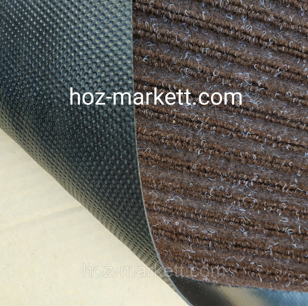 Коврик 80 х 120 см грязезащитный коричневый Харьков - изображение 7