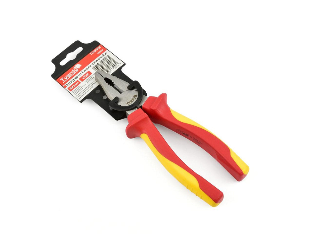 Діелектричні Плоскогубці 180 мм, бренд "Tvardy", сертифікат VDE 1000V Киев - изображение 2