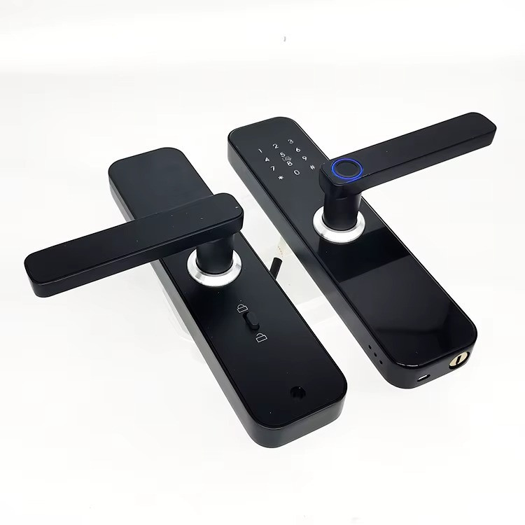 Умный дверной замок с Wi-Fi кодовый KHS-F005, с ключ-картой и отпечатком пальца Каменец-Подольский - изображение 3