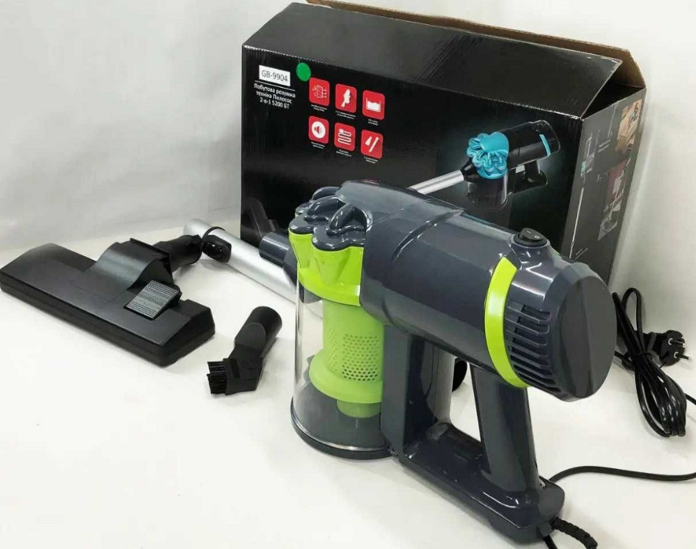 Компактный ручной пылесос Goldberg GB-9904 (циклон)—для быстрой уборки. Харьков - изображение 3