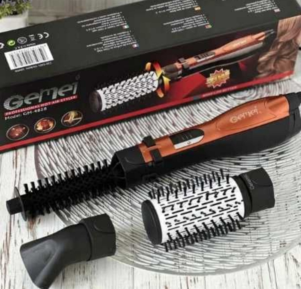 Фен щетка браш для волос 2в1 VGR V-498 стайлер Фен. Харьков - изображение 4