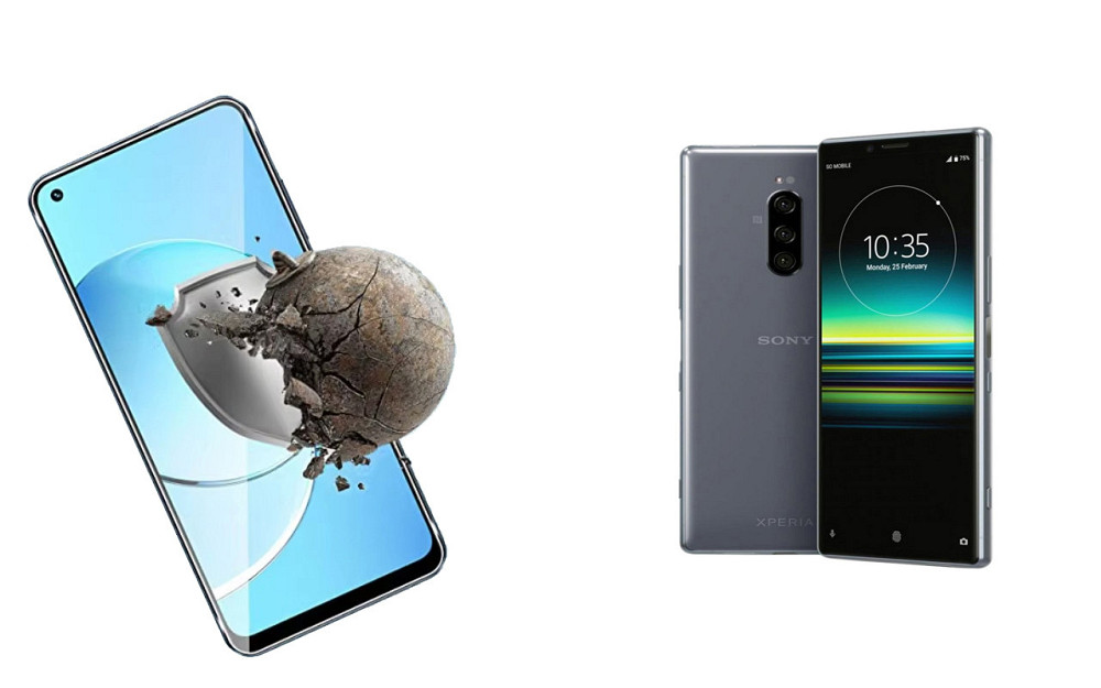 Защитное стекло DefenzoGlass для Sony Xperia 1 J9110 – двойная прочность Киев - изображение 2