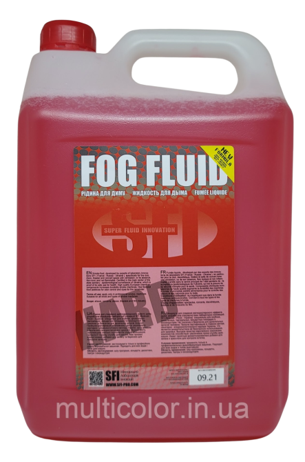 Дим рідина для диммашин Важка SFI Fog Hard 5л Київ - фото 4
