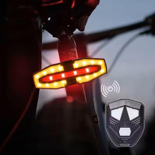 Стоп на велосипед LED USB LY-5510, Велоліхтар з функцією стоп-сигналу, Задній велоліхтар JQ-68 Івано-Франківськ - фото 4