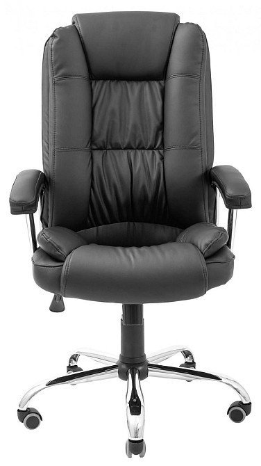 Офисное Кресло Руководителя Richman California Fly 2230 Хром М2 AnyFix Черный Киев - изображение 2