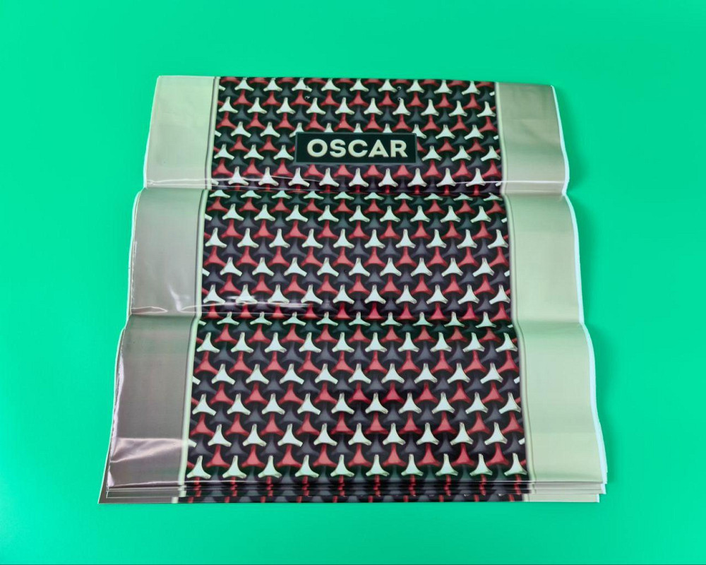 Полиэтиленовый пакет (40х40) с пластиковой ручкой  