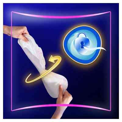 Гигиенические прокладки Always Ultimate Night Розмір 6 8 шт. (8700216213905) Винница