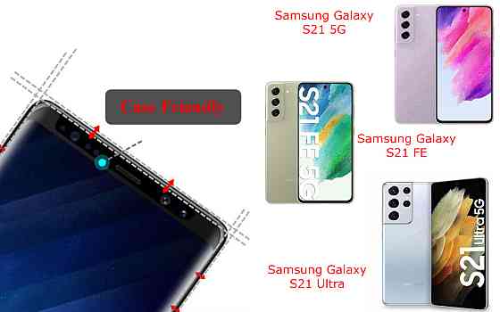 Захисне скло HyperGlass Pro для Samsung Galaxy S21 5G, S21 FE, S21 Ultra – максимальна чутливість та захист Київ