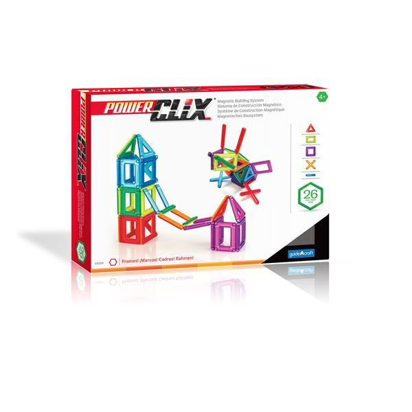 Магнітний конструктор Guidecraft PowerClix Frames, 26 деталей (G9199)-6442 Харьков - изображение 10