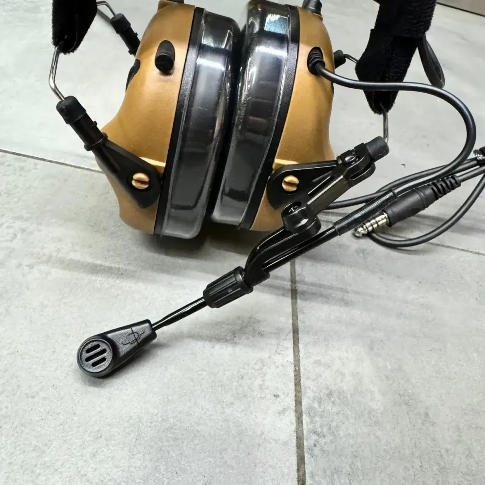 Наушники тактические Earmor M32X MOD4, активные, с креплением на шлем и оголовьем, цвет Койот (коричневый) Solmir Киев - изображение 8