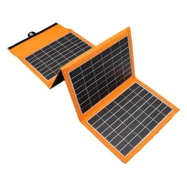 Складна сонячна панель 20W 22×18,5 см, портативна, з USB виходом для заряджання смартфонів та гаджет Київ - фото 4