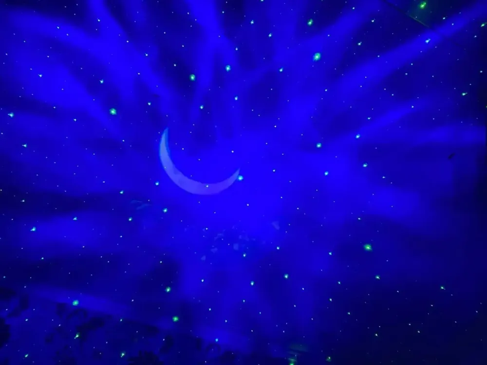 Astronaut Проектор галактики лазерный Астронавт-космонавт, звездное небо на потолке с пультом Белый Коломыя - изображение 8