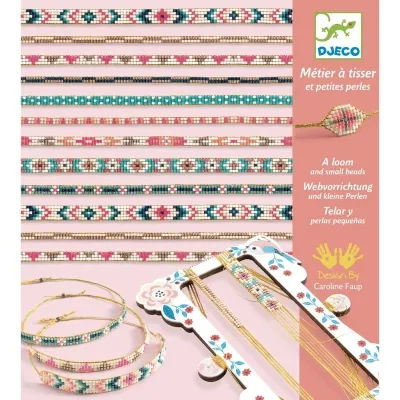 Набор для творчества Djeco Плетение браслетов Яркие браслеты (DJ09838) Винница - изображение 1