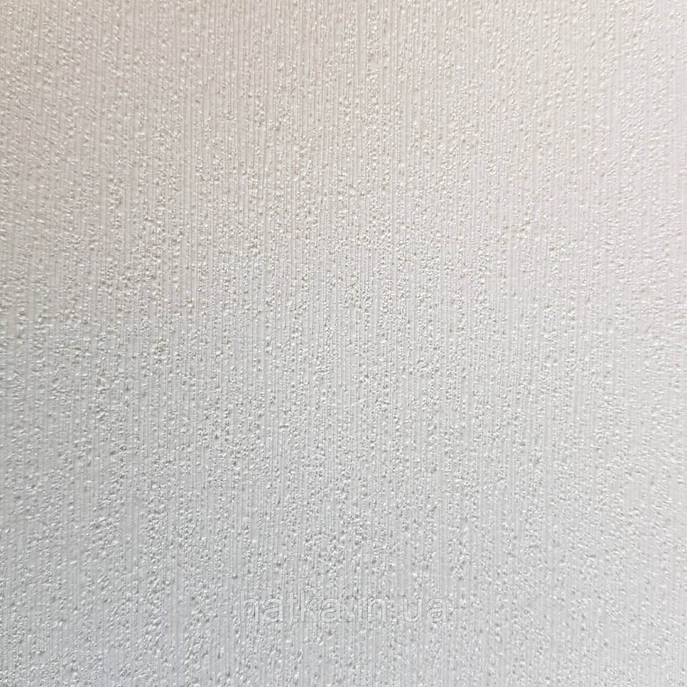 Шпалери метрові вінілові на флізелін дизайнерські Erismann Elle однотонні під тканину молочні Київ - фото 1