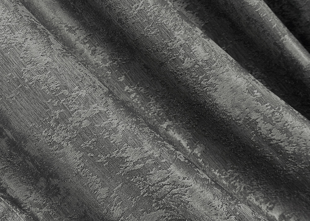 Комплект готовых штор VR-Textil Жакард Sultan XO № 1123ш Графитовый 100х290 см 2 шт (31-926) Киев - изображение 6