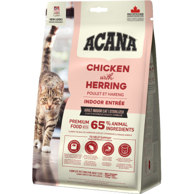 Сухой корм для кошек ACANA Indoor Entree 340 г (0064992714482) Винница - изображение 3