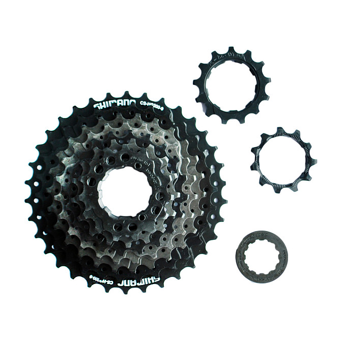 Касета Shimano CS-HG200 Acera 9скор чорний (CS-HG200-9) Бровари - фото 1