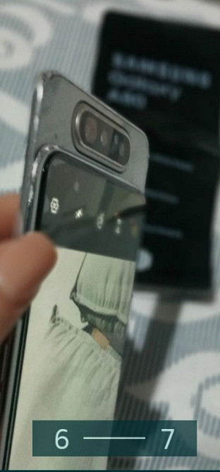 Смартфон Samsung Galaxy A80 Київ - фото 2