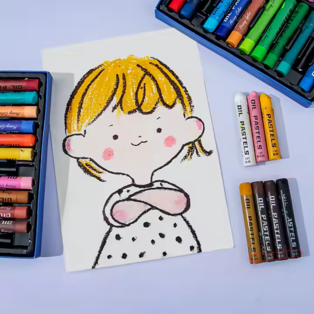 Масляная пастель, 36 цветов, мягкая художественная пастель для живописи, рисунков Каменец-Подольский - изображение 6