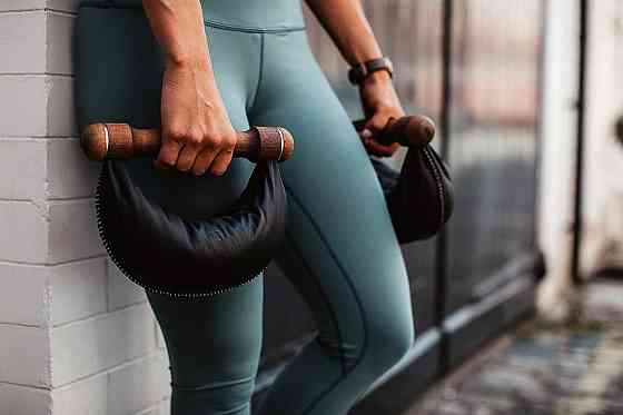 Набір гантелі з підставкою SwingBell Tower NOHRD 2-8 кг Oak Vintage Leather Київ