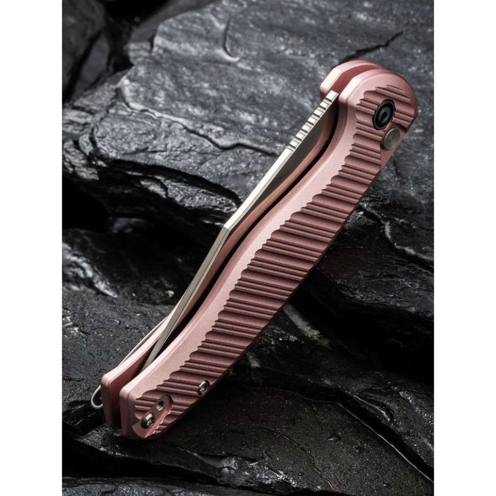 Ніж складаний туристичний Civivi Stormhowl, (8.4 см) Nitro-V / Aluminum рожевий Киев - изображение 15