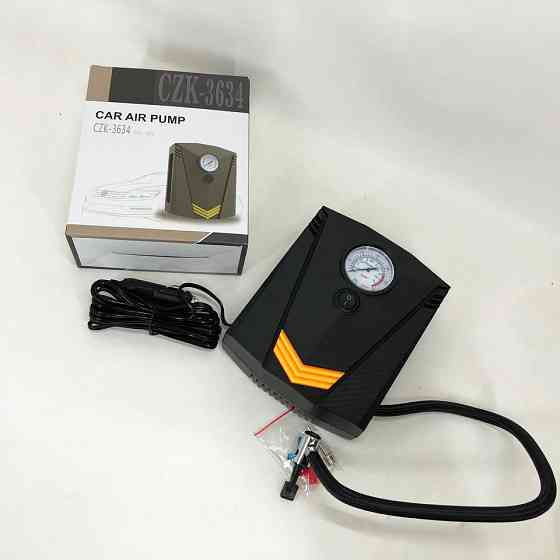 Портативний акумуляторний насос 12V, Компресор насос для машини, Автонасос електричний PQ-60 Івано-Франківськ