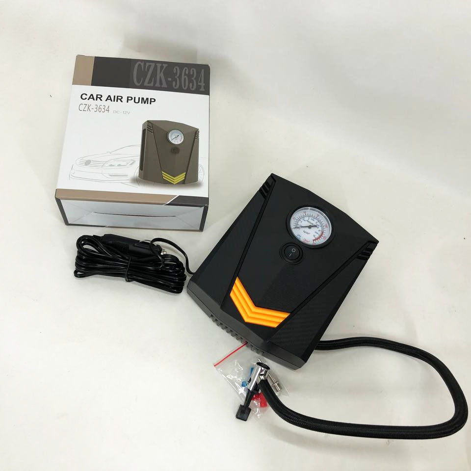 Портативний акумуляторний насос 12V, Компресор насос для машини, Автонасос електричний PQ-60 Івано-Франківськ - фото 4