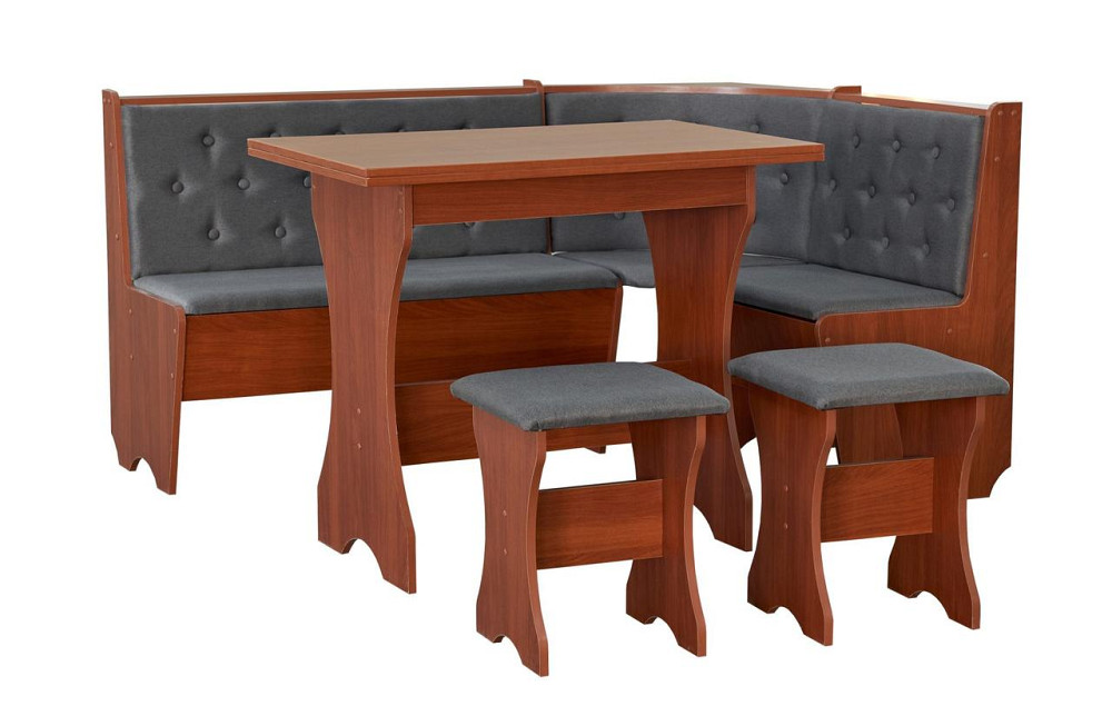 Табуретка ДСП 35х35х44 см - Комплект из 2 шт - Яблоня Львов - изображение 3