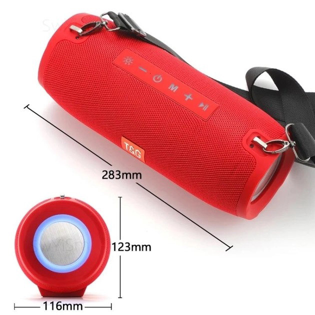 Bluetooth колонка радио на ремне TG534, Блютуз-колонка с usb-портом, Портативная колонка для пк GM-96 Львов - изображение 7