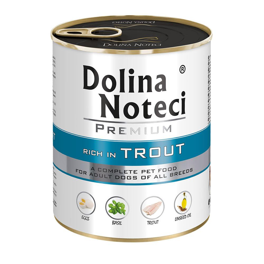 Dolina Noteci Premium (Долина Нотечі Преміум) консерви вологий корм для собак з фореллю 800 г х 12 шт. Запоріжжя - фото 1