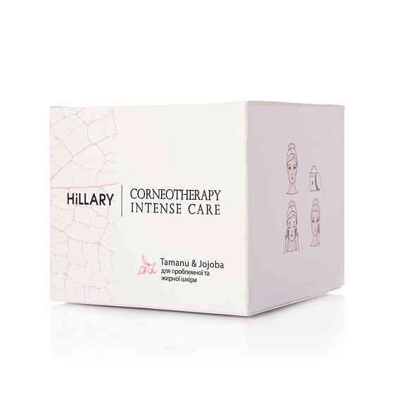 Крем для жирної і проблемної шкіри Corneotherapy Intense Сare Tamanu & Jojoba Hillary 50 г Київ