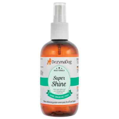 Спрей для животных Dezynadog Super Shine для блеска и кондиционирования для легкого скольжения щетки и расчески с протеином 2 (5052372067773) Винница