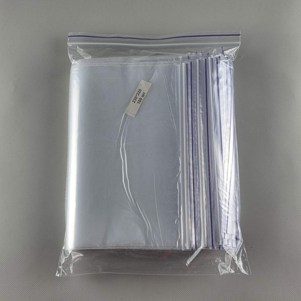 Пакет із замком Zip-lock 23х32(100 шт.) (1 пачка) Харків - фото 4
