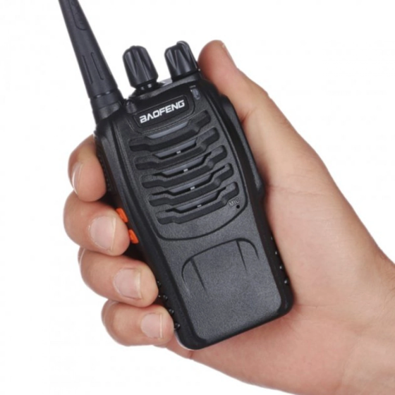 Рація Baofeng BF-888S дальність 5 км батарея 1500 mAh 5W заряджання від USB Чорний Вінниця