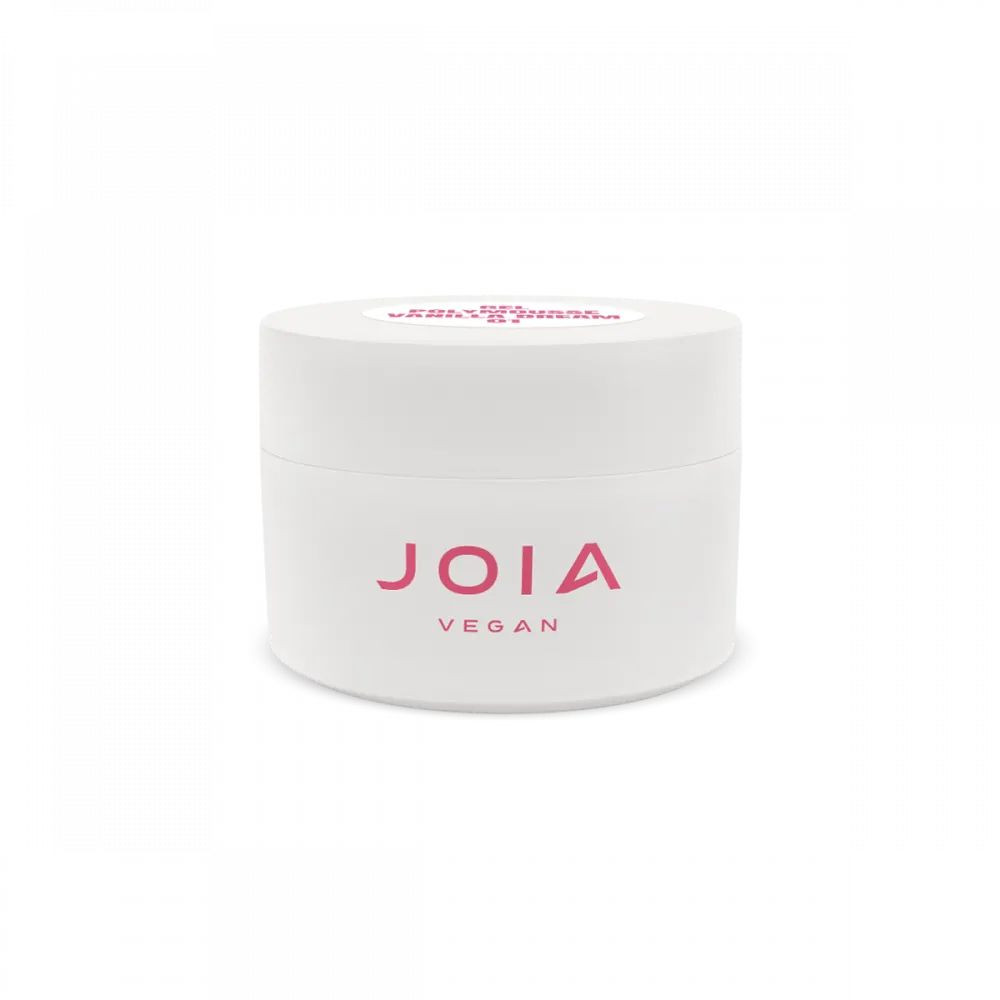 Муссовый акри-гель Polymousse Gel белый 01 Vanilla Dream JOIA vegan 15 мл Киев - изображение 15