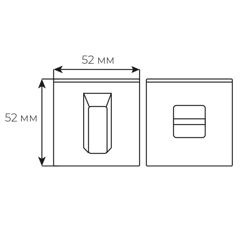 Накладка Tupai 4040 5SQ-142 вж никель Киев - изображение 2