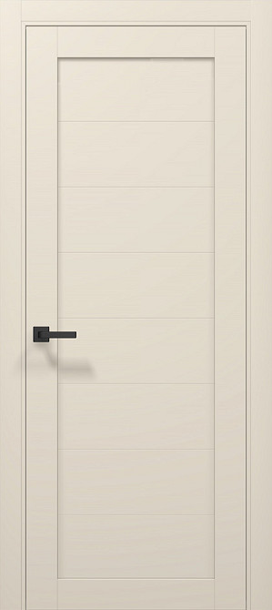 Двери экошпон, Полотно, серия TETRA  , Модель Т-04 (глухая). Цвет: Крем мат. (НОВИНКА) Крем мат. Киев - изображение 1